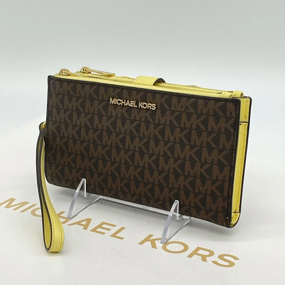 Michael Kors Large Double Zip Wallet Wristlet